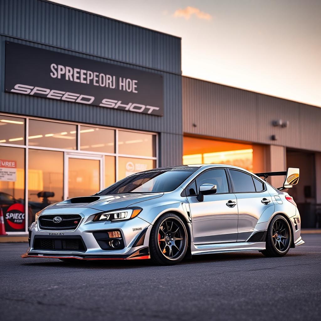 Completed Subaru WRX build